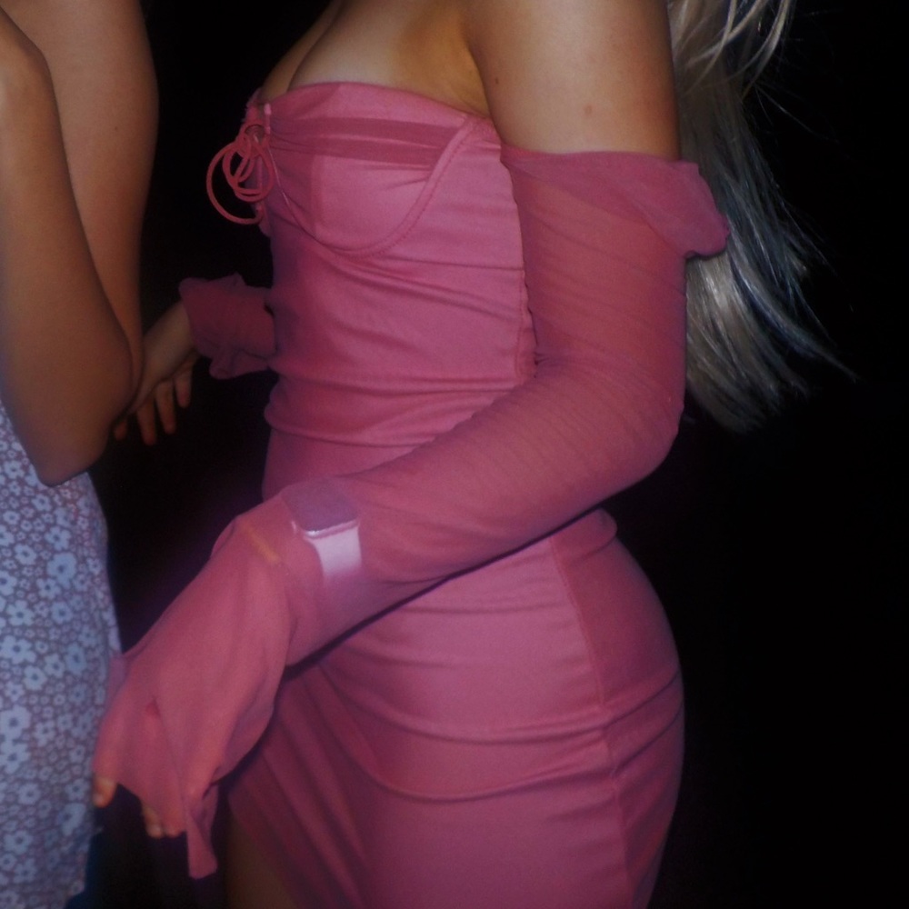 STUNNING PINK DRESS